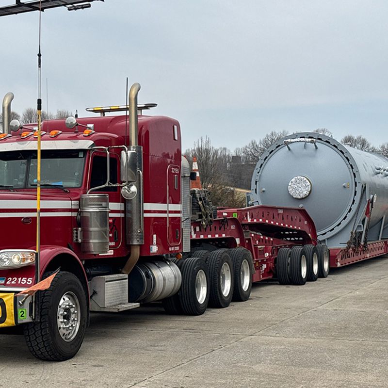 Ambercor Shipping manages Trans-Atlantic heavy cylinder movement