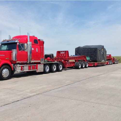 15' Diameter Bearing Ring from Europe to Alberta, Canada