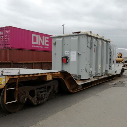 2 x Reactor Units Transportation by Rail | Ambercor Shipping