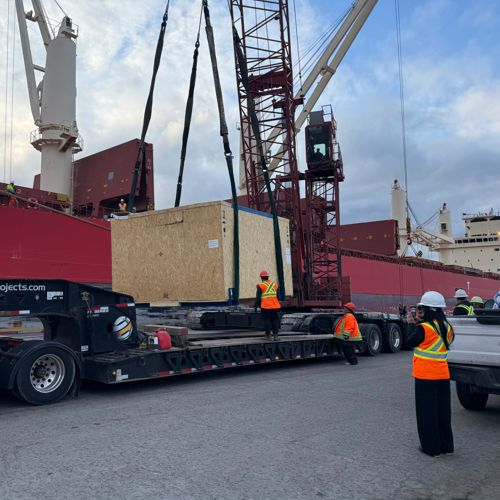 Crated Gearbox | Ambercor Shipping