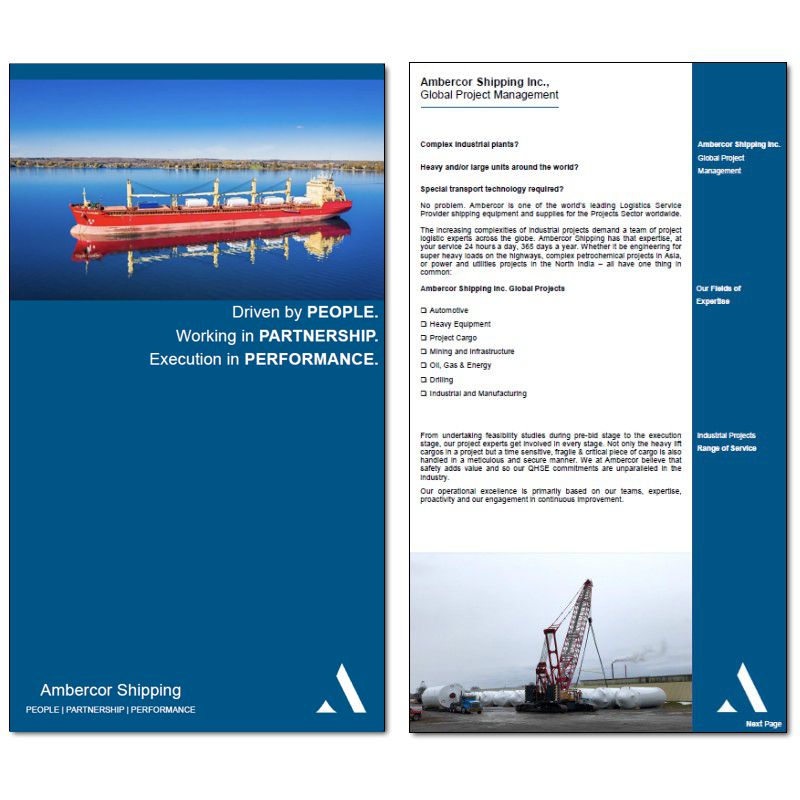 Company Brochures / Presentation
